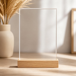 acrylic plaque mockup