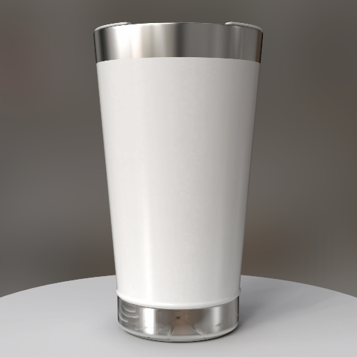 mockup de copo para cerveja stanley de 16 oz