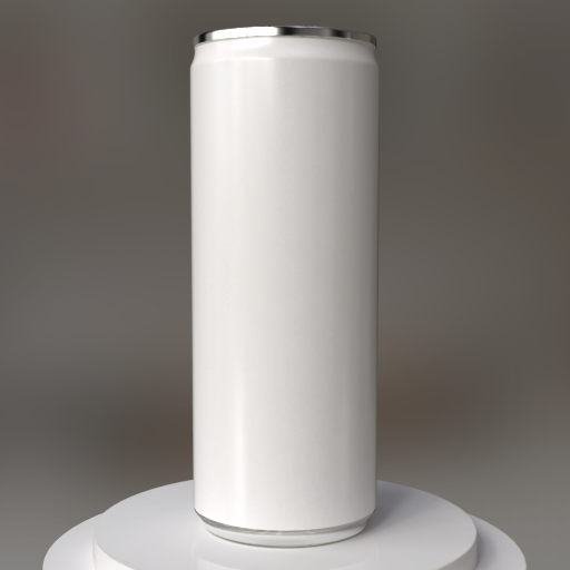 mockup canette slim de soda de 250 ml