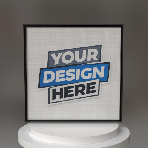canvas square mockup