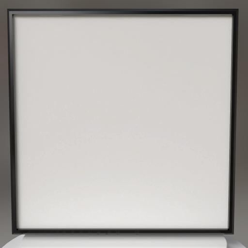 square canvas print mockup