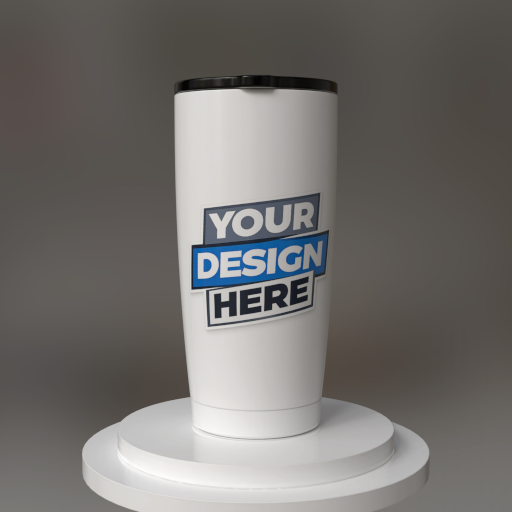 tumbler coffee mockup
