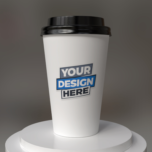 takeaway coffee cup mockup