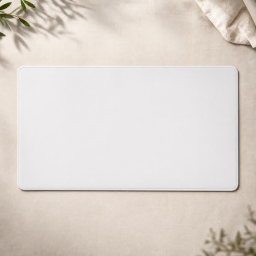 large desk mat mockup