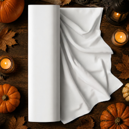 halloween fabric bolt roll mockup