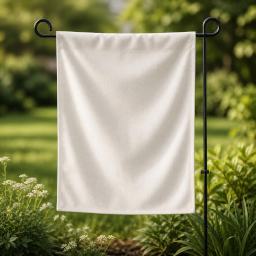 garden flag 12x18 mockup