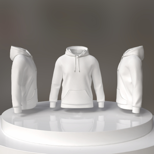 mockup de moletom com capuz em manequim fantasma — múltiplos