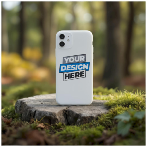 iphone case — forest scene mockup