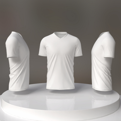 mockup de camiseta de fútbol con cuello de pico — múltiples