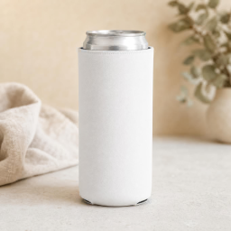 koozie can cooler slim mockup