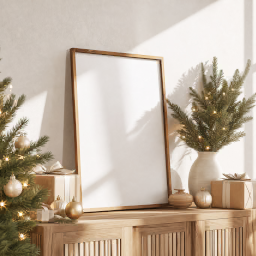 christmas mockup
