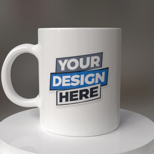 11 oz mug — handle left mockup