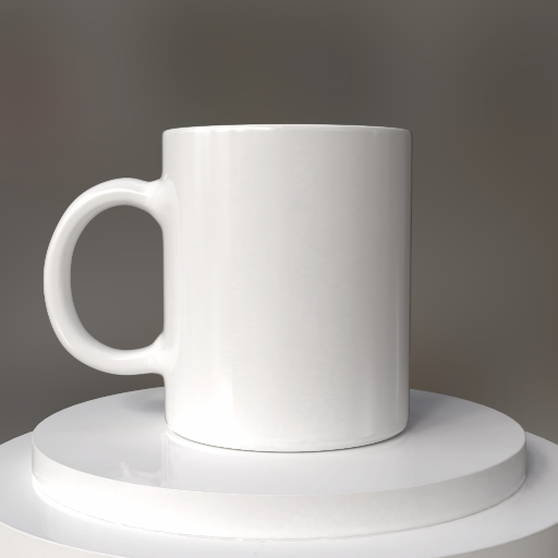 mockup de caneca de 11 oz — alça à esquerda