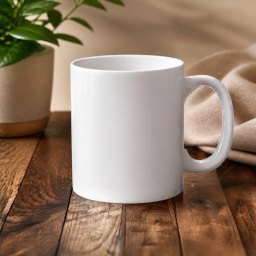 mockup de caneca de natal