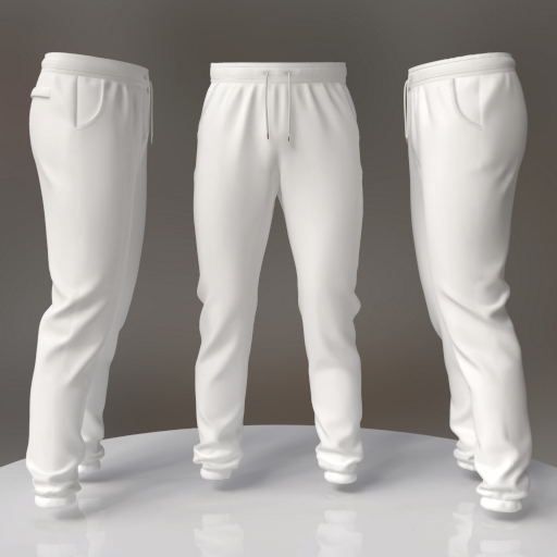 mockup pantalon de survêtement — plusieurs