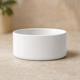 pet bowl ceramic mockup