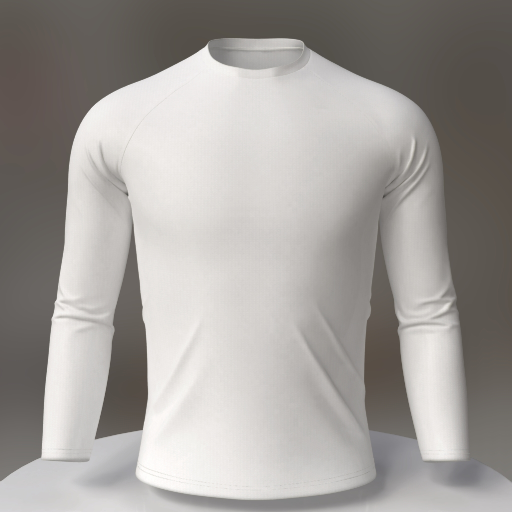 mockup t-shirt à manches longues