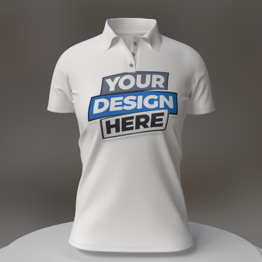 women's polo shirt mockup