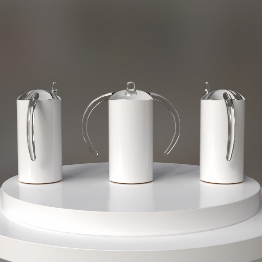 mockup de vaso infantil con boquilla — múltiples