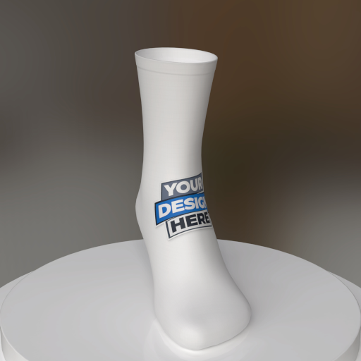 quarter crew socks mockup