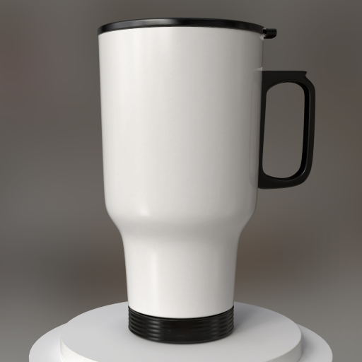 travel coffee mug mockup