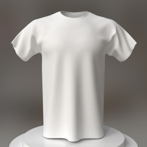 mockup de camiseta 3d para hombre