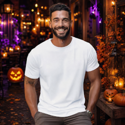 halloween mockup