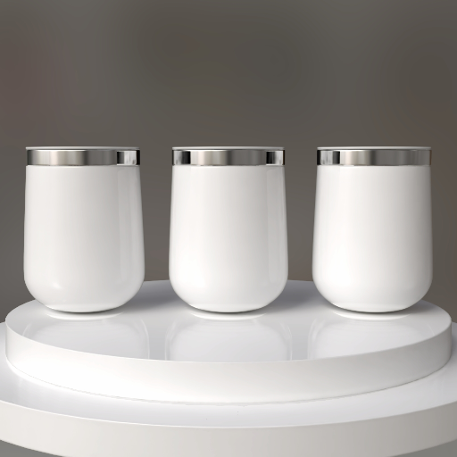 multiple hydro flask tumbler 10 oz mockup