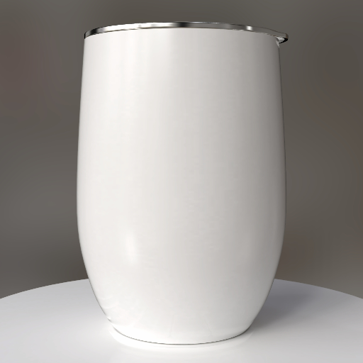 mockup de vaso térmico para vino de 12 oz