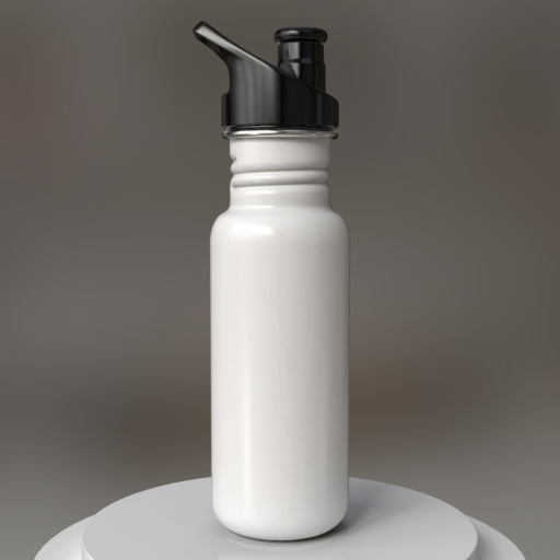 klean kanteen water bottle 27 oz mockup